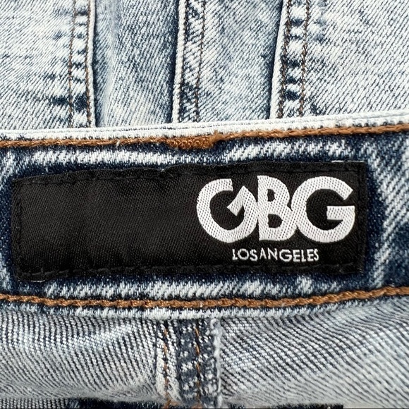 GBG Los Ángeles Distressed Cut Off Jean Shorts Size 26 Women’s - Picture 2 of 10